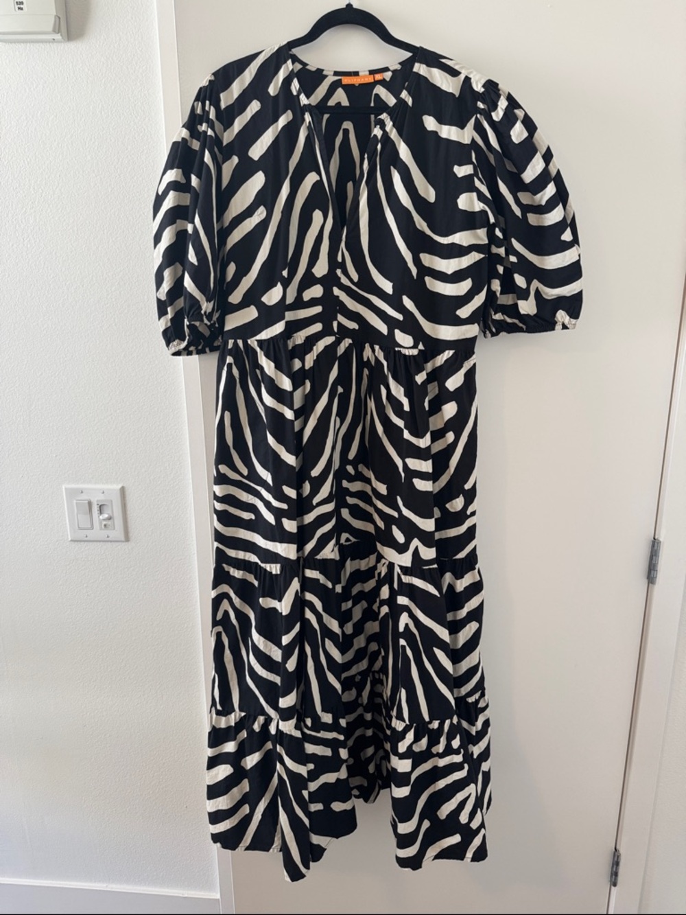 Oliphant Zebra Maxi Dress
